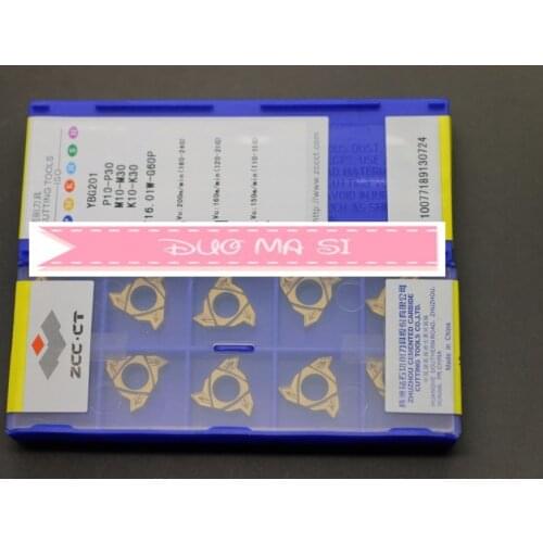 RT16.01W-G60P YBG201,16 ER & ERM G 60 thread turning inserts Semi-finished Steel Threading Insert Cnc Lathes Material Hard Alloy