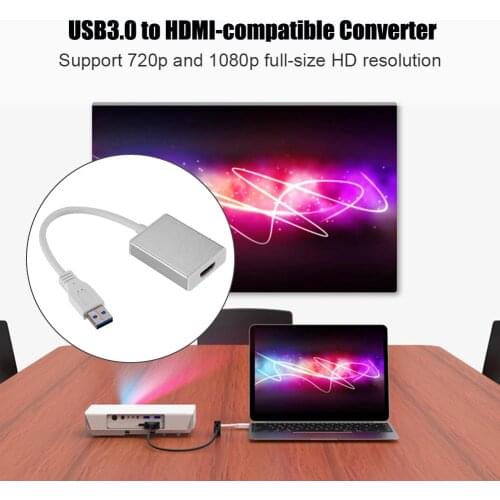 External Video Card USB 3.0 2.0 to HDMI Converter External Graphics CardMulti Monitor Adapter