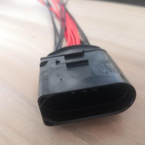 14 Pin/Way Male Xenon Headlamp Light Connector Plug With Wire Cable Pigtail For VW AUDI A4 A6L Q5 Q7 3C0 973 837 3C0973837