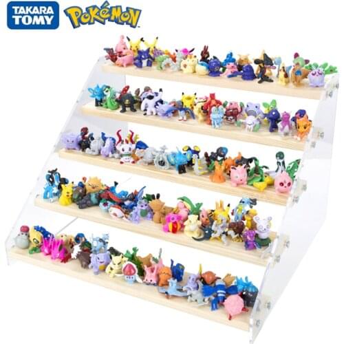 24-144Pcs Set Pokemon 2-3cm No Repeat Pets Different Style Anime Figure Model Dolls Collection Pikachu Toys Character Kids Gifts