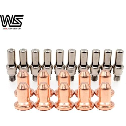 52582 Electrode Tip/Nozzle 0.8mm/0.9mm for PTM60 PTM-60 IPT-60 PT-60 IPT-40 PT40 Plasma Cutter Torch PKG/20
