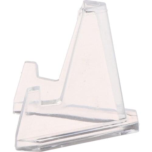 55mm 36mm Collectible Coin Easel Medal Badge Holder, Golf Post Card Display Show Stand Collection identification Supplies Holder