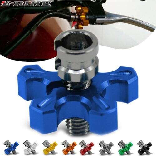 Clutch Cable Wire Adjuster M8/M10 Motorcycle Accessories CNC Aluminum For YAMAHA YZ125 YZ250 YZ426F YZ450F YZ250F YZ 125 250 426