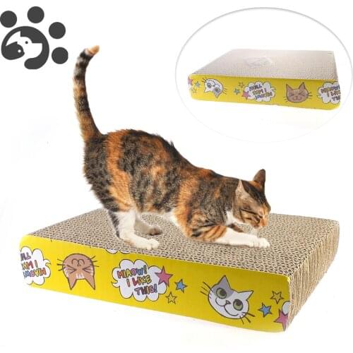 Cat Scratching Corrugated Paper Board for Cat Pet Toy for Scratch House Scratching Post Cat Scratcher Pets Products TY0013