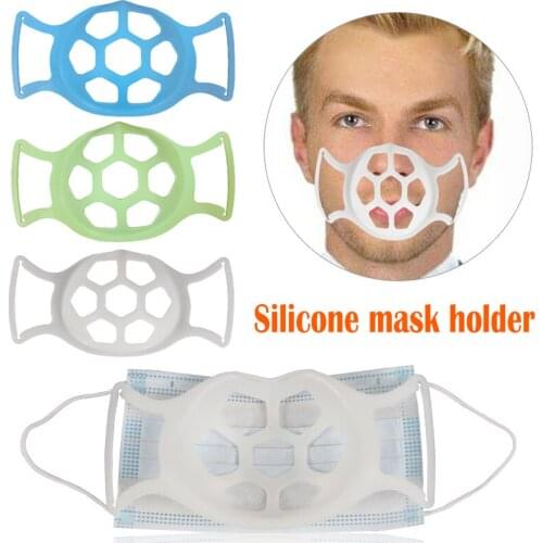 Face Cover Support Holder Breathable Anti-stuffy Bracket Food Grade Silicone Mouth Cover Inner Support Bracket Stente Ho