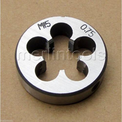 M15 x 0.5 0.75 1.0 1.25 1.5 Metric Right hand Die