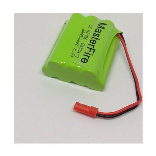 MasterFire 10PACK/LOT New 8.4V AAA 800mAh NI-MH Battery Rechargeable NiMH Batteries Pack with plug