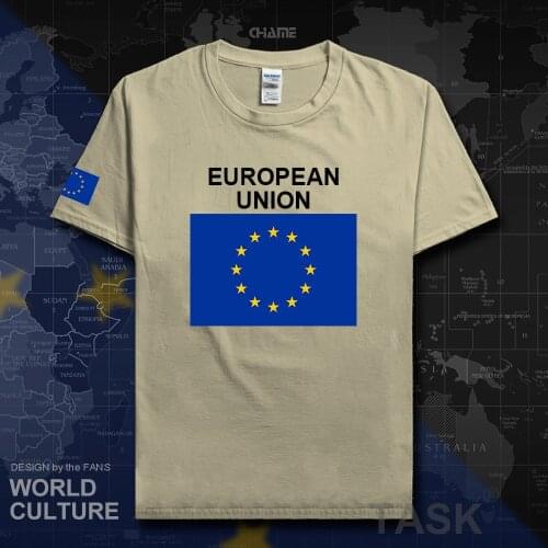 European Union United in Diversity EU EUR men t shirt 2019 jerseys nation tshirt cotton t-shirt clothing tees country flag 02