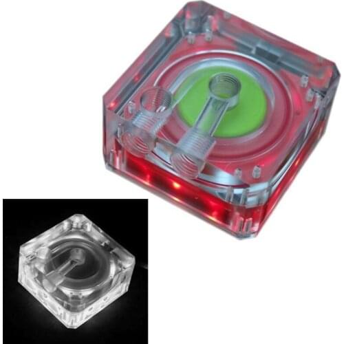 2021 New CPU Water Cooling Pump 3000RPM Fast Heat Dissipation Computer Pump Tank Low Noise for Desktop Cool System