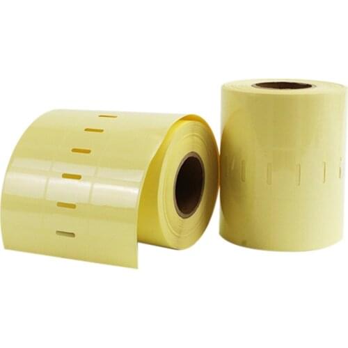 19Size New Transparent Self Adhesive Printable Sticker Paper Roll Waterproof Tear Resistance Thermal Transfer PET Sticker