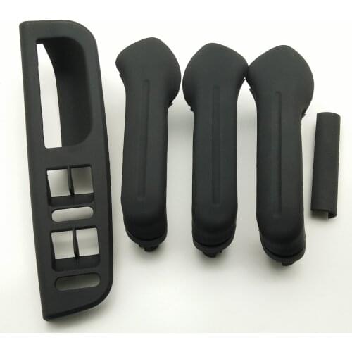 Front Rear Left Right Door Black Pull Grab Handle For VW Bora Golf 4 MK4 for Jetta 1999-2004