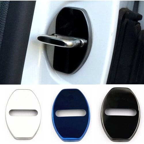 Fit For Volkswagen Golf 7 Golf 6 MK6 MK5 Accessories Stainless Steel Sticker Car-Styling Door lock Cover