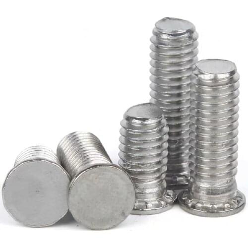 100PCS M3 M4 M5 M6 M8 304 Stainless Steel Rivet Screws Platen Screws