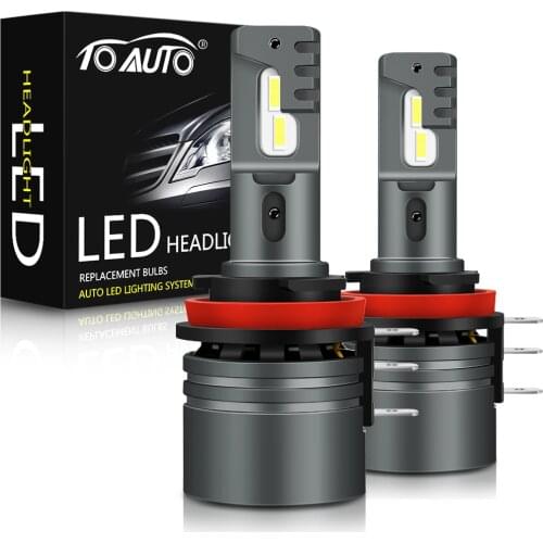 2pcs Canbus H15 Led Bulb No error Car Headlight CSP Turbo Car Auto Headlamp 12000LM 50W Wireless High Beam Headlight 6000K 12V