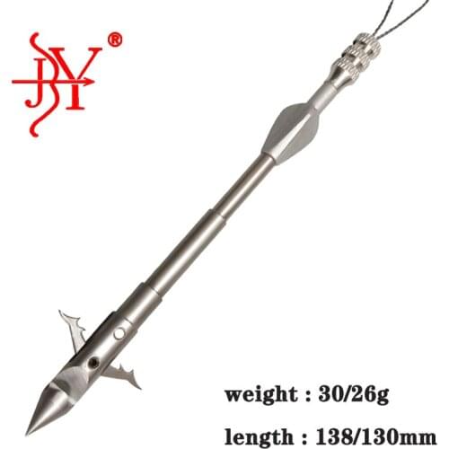 440C in acciaio inossidabile punta di freccia arco pesca fionda freccia caccia tiro pesca freccette