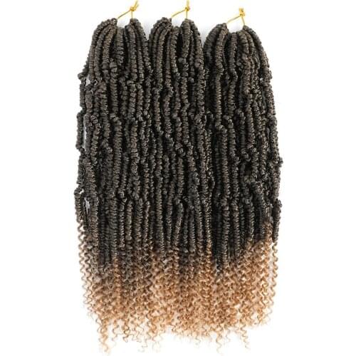 Areek Crochet Box Double Color 18 Inch Silk Synthetic Crochet Hair for African Knitting