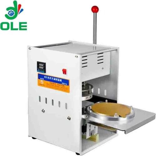 Fast Speed Handheld Food Shop Square Box Round Bowl Aluminum Foil Sealer Machine