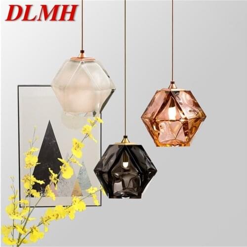 DLMH Nordic Creative Pendant Light Modern Ball Shape LED Lamp Fixture Decorative For Home Living Room