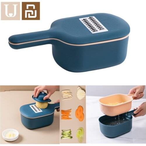 Jordan&Judy Multi-functional Vegetable Cutter Manual Slicer Potato Grater Carrots With Food Storage Box For Kitchen Accessorie