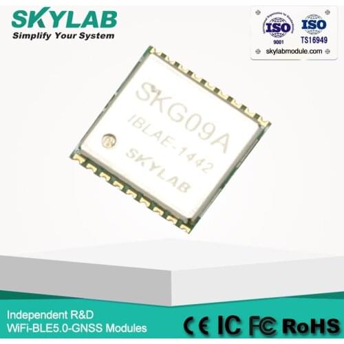 SKYLAB MediaTek MT3339 chipset high performance ultra sensitivity GPS/GLONASS/GALILEO/DBS module for receiving GPS data signal