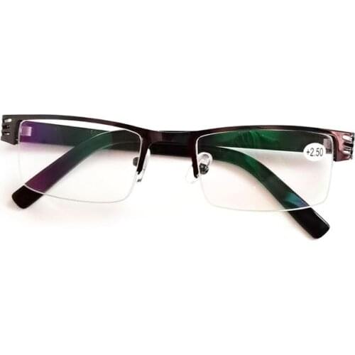 New Unisex Reading Glasses Presbyopic Light Man Woman Frame Black Spectacles 1.0 1.5 2.0 014