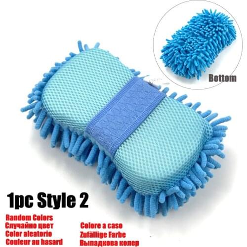 1pc Car Wash Gloves For Hyundai Genesis G70 G80 G90 Equus Creta KONA Enduro Intrado NEXO PALISADE HDC-2 Grandmaster