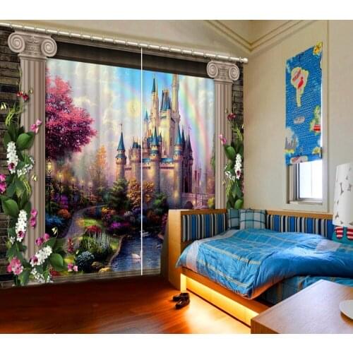 Custom any size beautiful window curtains fashion decor home decoration for bedroom