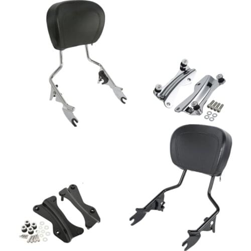 Detachable Backrest Sissy Bar Docking Hardware For Harley Touring Street Electra Glide Road King FLHX 2009-2013 2014-2020