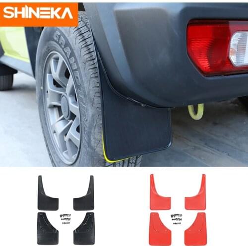 SHINEKA Mudguards Accessories For Suzuki Jimny Car Mudflaps Splash Guards Mud Flap Mudguards Fender For Suzuki Jimny 2019-2020