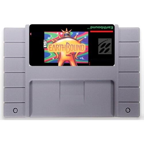 Save FileEarthbound 16 bit NTSC Big Gray Game Card For USA Version Game Player