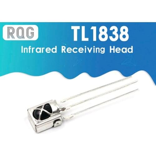 50pcs/LOT eneral integration universal infrared receiving head TL1838 ,VS1838 VS1838B