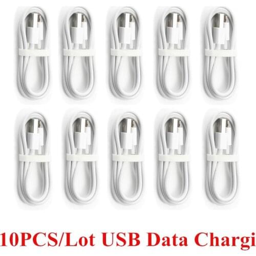 1M 10 Pcs For Samsung Galaxy S20 Ultra S10 S9 S8 Plus Cable For huawei 20 10 Lite Phone Charger Cable Micro USB Type C Cable