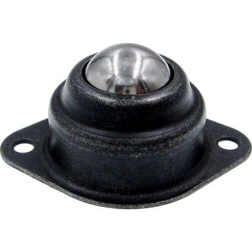 1pcs Black Shell 30kg CY-25A Dia 1'' 25.4mm Ball Metal Transfer Bearing Unit Conveyor Roller Wheels Home Office