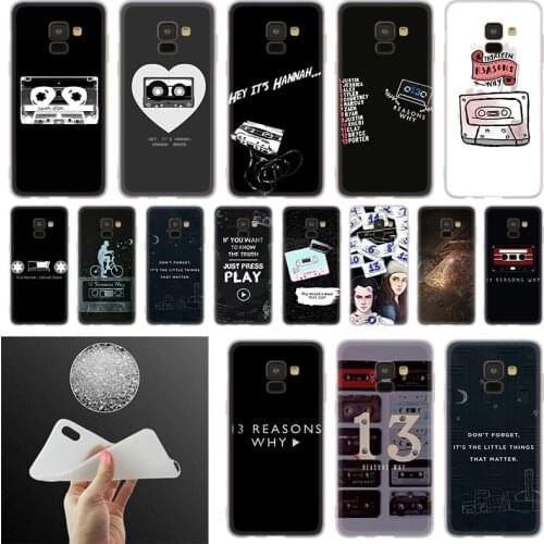 13 reasons whyPhone Case For Samsung Galaxy A10 A20 A30 A40 A50 A60 A70 A6 A8 Plus A7 A9 2018 A3 A5 2017 Cover Coque