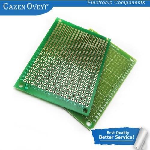 4pcs/lot 5x7 4x6 3x7 2x8 cm 5*7 4*6 3*7 2*8 double Side Copper prototype pcb Universal Board for ArduiIn Stock