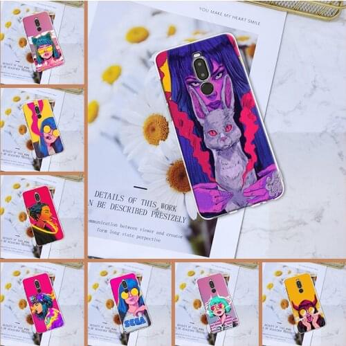 Phone Case For Meizu X8 M10 Note 8 9 Silicone Transparent Soft Cool Girl Cartoon Pretty Back Cover For Meizu 16Xs 16s 17 Pro 16T