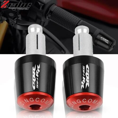 FOR Honda CBR 954 RR CBR954RR CBR 954RR 2002 2003 Motorcycle Accessories 7/8" 22MM CNC Handlebar Hand Grips Handle Bar End Cap