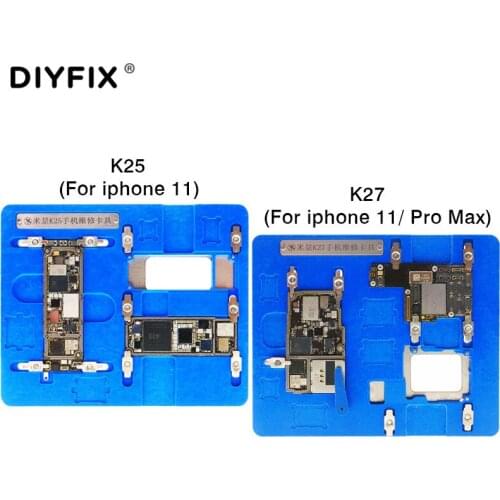 For iPhone 11/11 pro/11pro Max Motherboard Soldering Fixture PCB Holder Welding For iPhone 11 Series Repair Tools Mijing K25 K27