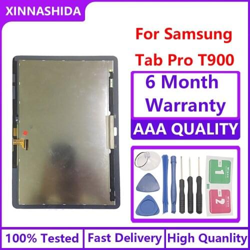 For Samsung GALAXY Tab Pro T900 SM-T900 LCD Display with Touch Screen Digitizer Sensors Full Assembly Panel