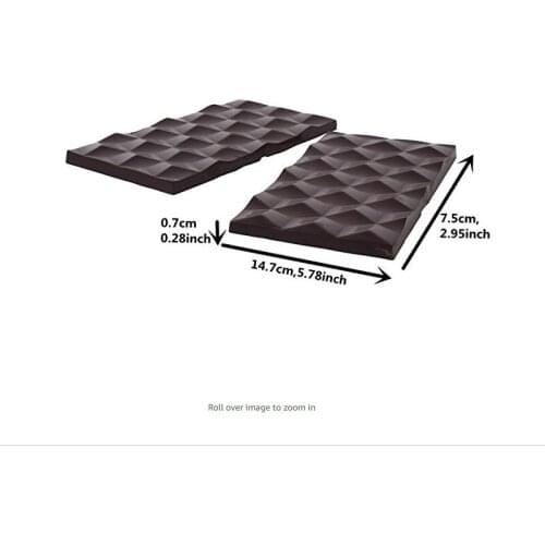 3D Cubes Polycarbonate Chocolate Bars Mold,Candy Mold for Cake Decoration ,Kitchen Backing Tools