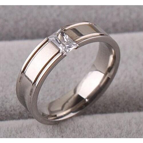 New Gold Engagement Ring Crystals Wedding Jewelry Women Girlfriend Valentines Gift Bridal Accessories Aliancas Casamento YB137