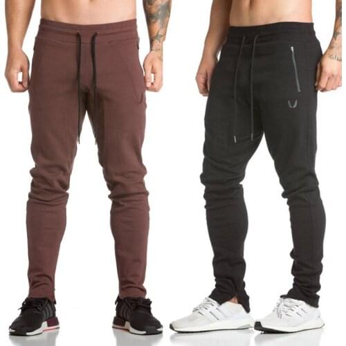 Mens Casual Jogger Sweatpants GYM Sports Pants streetwear Basic Fleece Marled Jogger Pant Elastic Waist Sweatpants Casual Pants