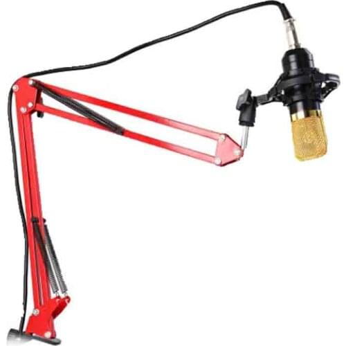 NB-35 Desktop Table Tripod Microphone MIC Stand Holder with Clip Microphone Stand Holder for Mounting on PC Laptop Notebook