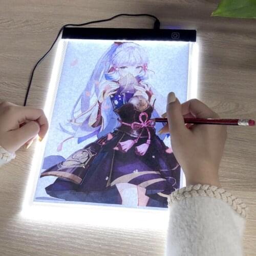 3 Level Dimmable Led Drawing Copy Pad Board for Baby Toys A5 Size Painting Educational Toys Creativity for Children