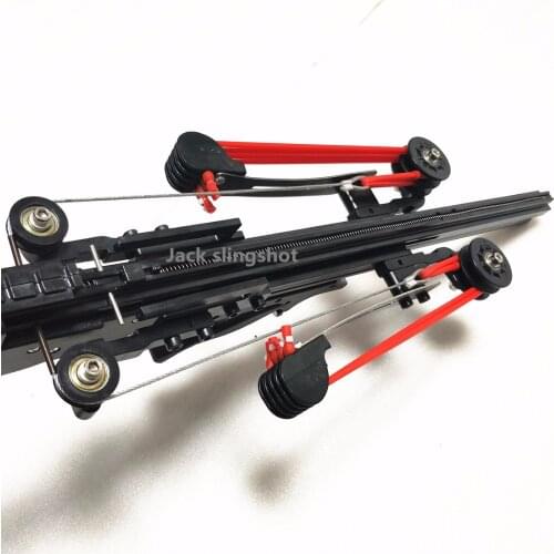 Semi-automatic slingshot rifle special elastic line 8 rubber bands Natural latex Basic version