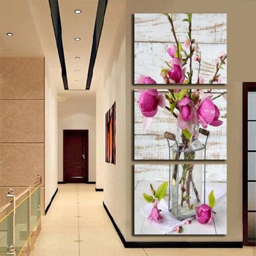 Selling Unframed Canvas Painting Paints Printed Wall Hanging SPA flower picture Home Decoration FA265