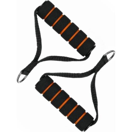 Gym Handle Extra Wide Foam Grips For Fitness Crossfit Lifting Pulling Workout Heavy Duty D-ring Pull Rope Cable Tube Accessories