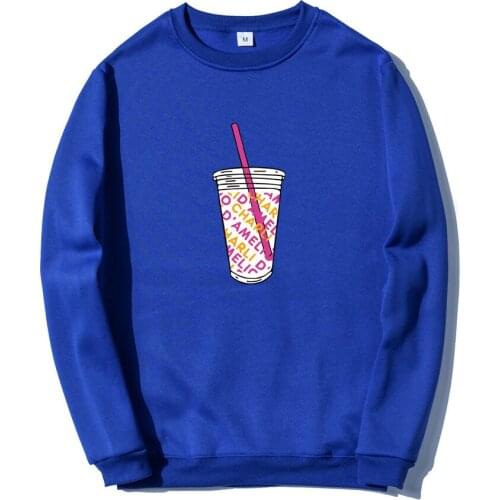 Harajuku Ice Coffee Splatter Hoodies Sweatshirts Men Japanese Streetwear Hoodie Round Neck Pullover Unisex Costume Tracksuit 3XL