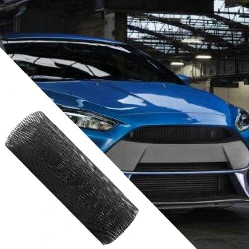 Durable Universal Car Mesh Sheet Aluminium Alloy 6x12mm Hexagonal Grid Body Grille Bumper for Automobiles Car Accessories Goods