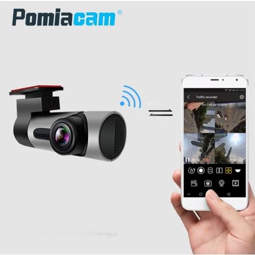 G6 Dash Camera WIFI Car DVR 360 degree Wide Angle Full HD 1080P Night Vision Car DVR Dash Cam video Driving video record